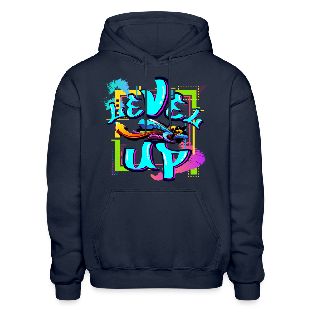 Level Up Adult Hoodie - navy