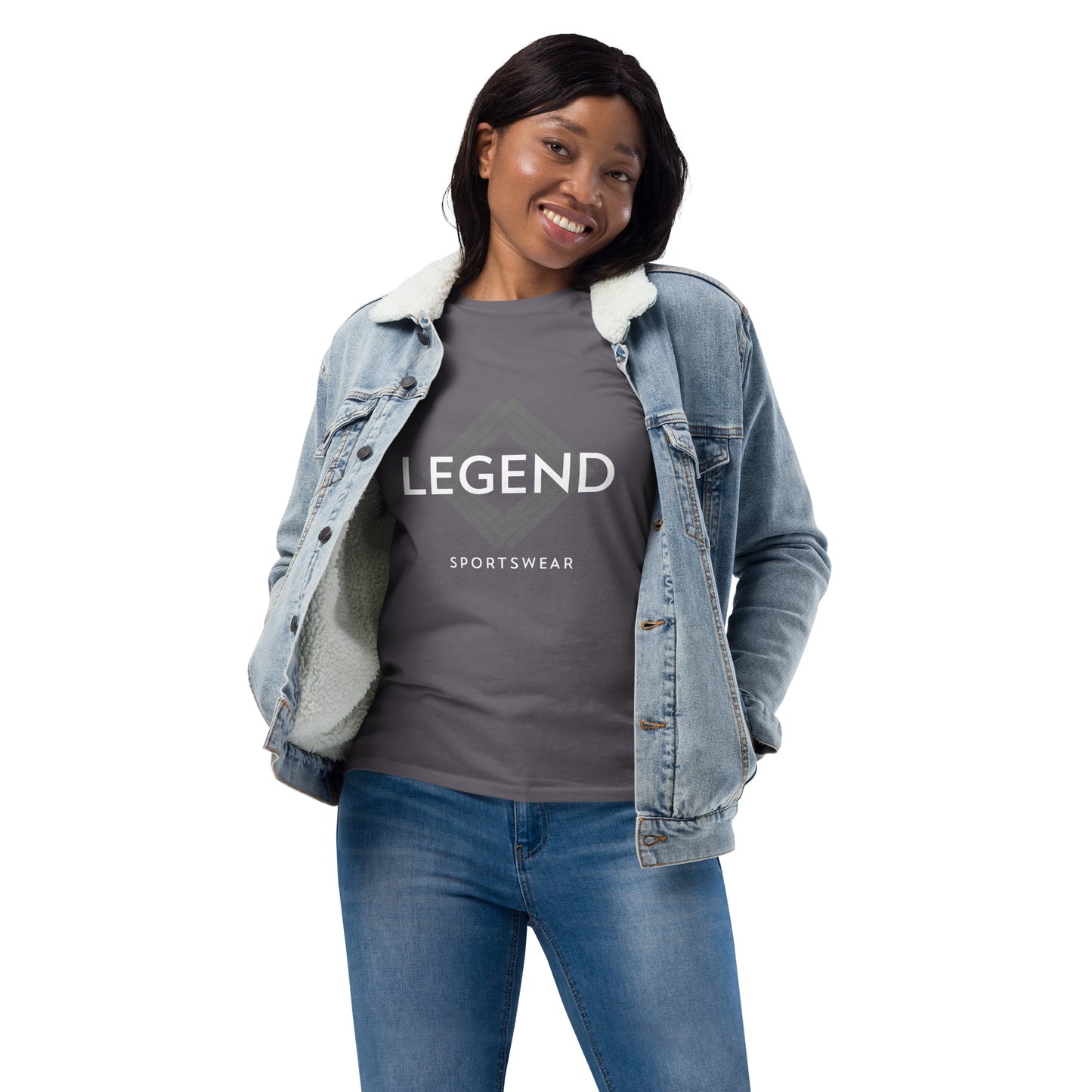 Unisex 'Legend" Fashion Long Sleeve Shirt