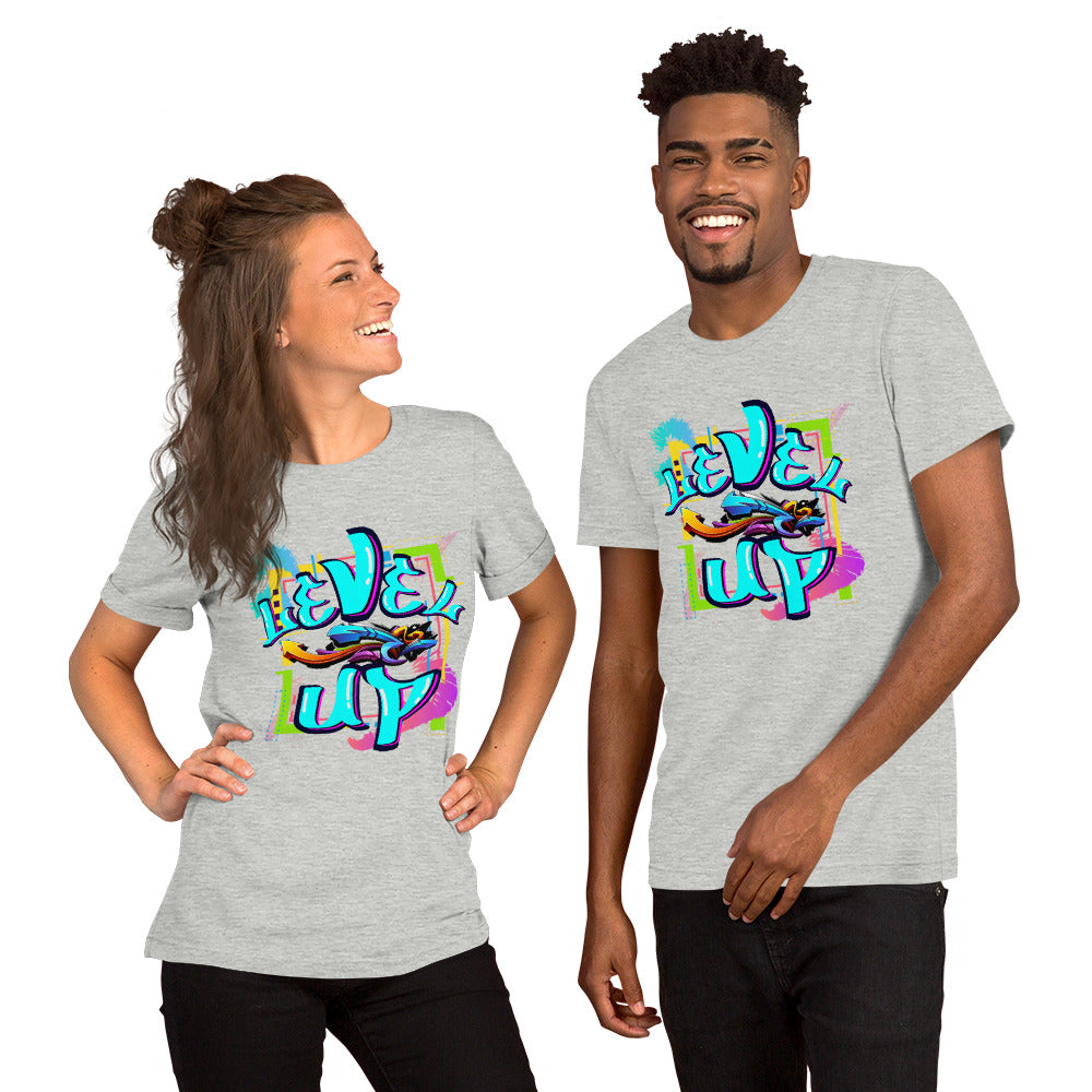 "Level Up" Short Sleeve Unisex T-shirt